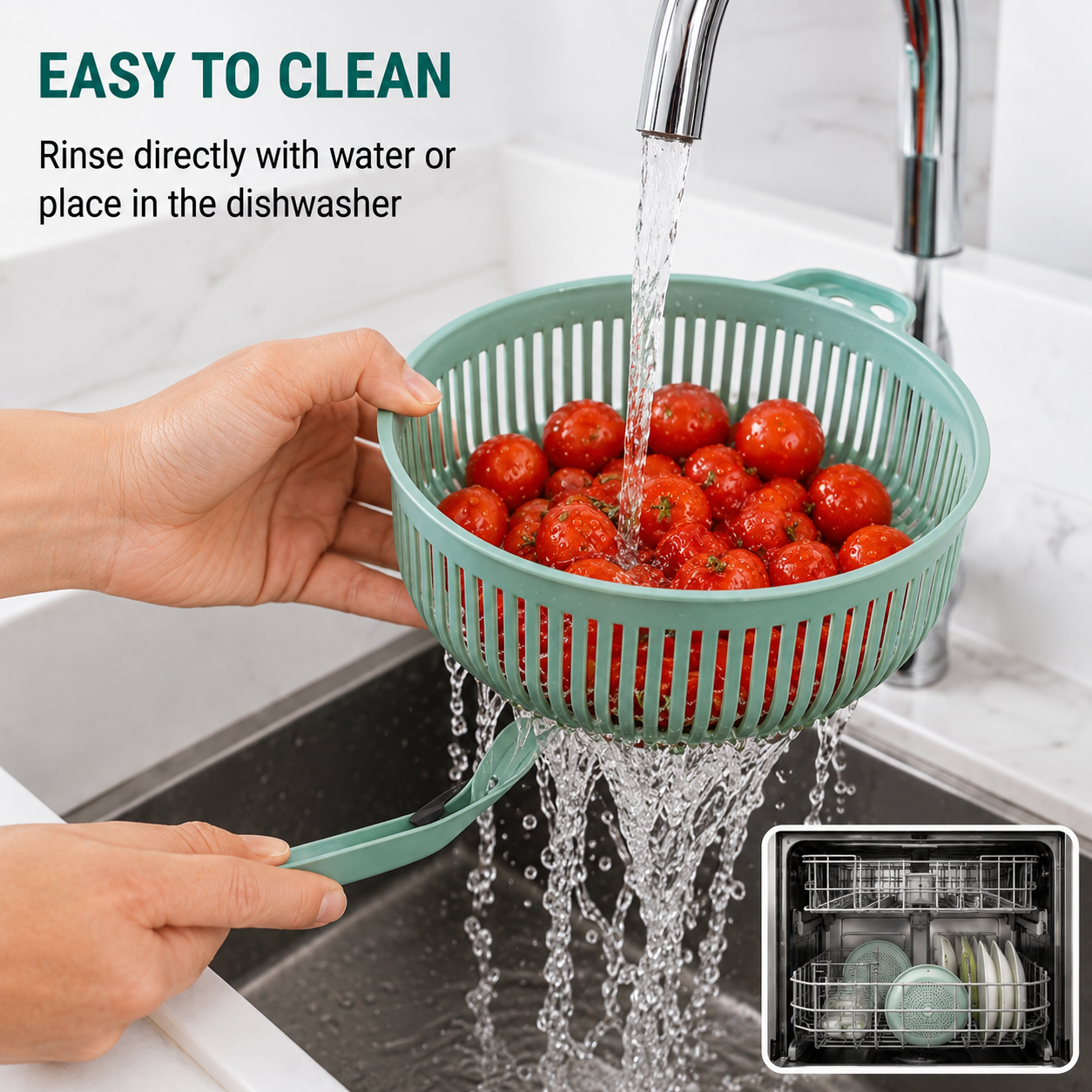 6-in-1 Multifunction Vegetable Slicer & Grater Set with Drain Basket | Kitchen Cutter Combo