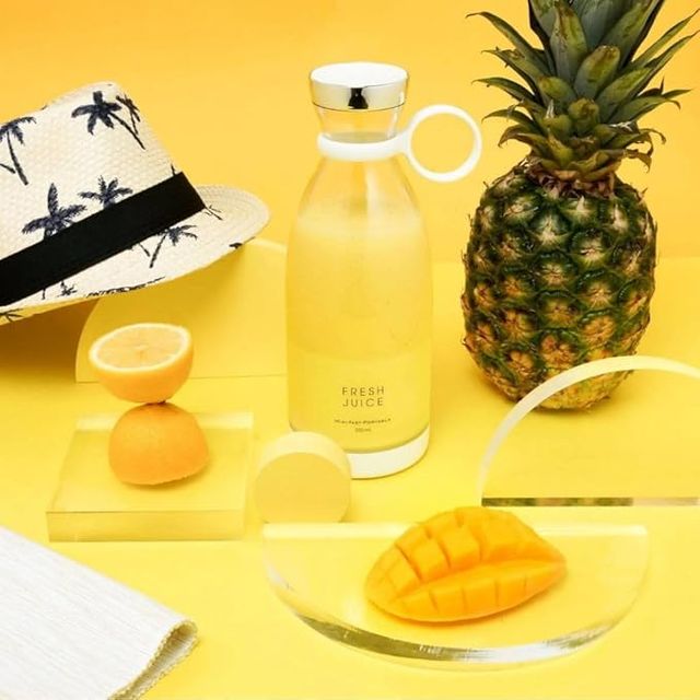 Portable Blender Bottle 380ML | USB Rechargeable Juicer